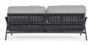   Rope Pardis 2 seats Charcoal-Grey 183x80X77cm 