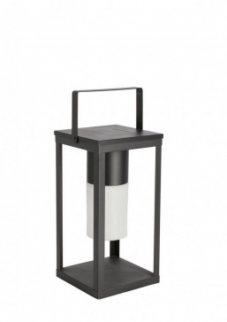 Διακοσμητικό φανάρι Led Solar Square Black 17x17x38cm από την εταιρία Epilegin. Διακοσμητικό φανάρι Led Solar Square Black 17x17x38cm από την εταιρία Epilegin.