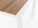  Τραπέζι Αλουμινίου & Polywood Elias White 198X100cm 