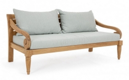  Lounge Teak Karuba Aqua 165X80X75cm    Epilegin.