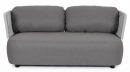 Καναπές Textil Palmer White-Grey 2 Seats 167x86x79cm 
