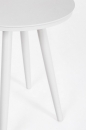  Τραπεζάκι Αλουμινίου Coffee Table Space White Φ40X48cm 