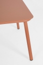  Τραπεζάκι Αλουμινίου Coffee Table Spike Terra 104x61x40.5cm 