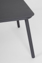  Τραπεζάκι Αλουμινίου Coffee Table Spike Charcoal 104x61x40.5cm 