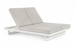 Ξαπλώστρα Αλουμινίου Διπλή Infinity White 142x195x34cm από την εταιρία Epilegin. Ξαπλώστρα Αλουμινίου Διπλή Infinity White 142x195x34cm από την εταιρία Epilegin.