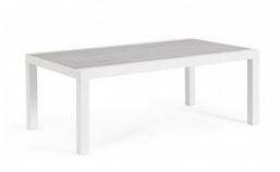 Τραπεζάκι Αλουμινίου Kledi White Coffee Table 120X70X43cm από την εταιρία Epilegin. Τραπεζάκι Αλουμινίου Kledi White Coffee Table 120X70X43cm από την εταιρία Epilegin.