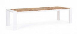 Τραπέζi Αλουμινίου-Teak επεκ/μενο Cameron White 228/294X100X75cm από την εταιρία Epilegin. Τραπέζi Αλουμινίου-Teak επεκ/μενο Cameron White 228/294X100X75cm από την εταιρία Epilegin.