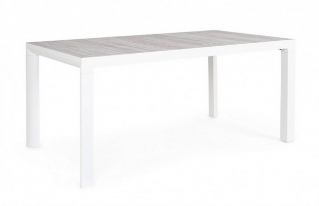  Τραπέζι Αλουμινίου Mason White 160X90X74cm από την εταιρία Epilegin. 
