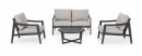    Set 4pcs Sirenus Charcoal 