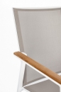  Πολυθρόνα Αλουμινίου-Textilene Cameron White 59x61x88cm 