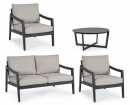   Set 4pcs Sirenus Charcoal 