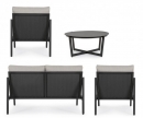    Set 4pcs Sirenus Charcoal 