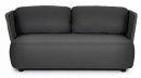   Textil Palmer Charcoal 2 Seats 167x86x79cm 