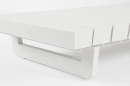  Τραπεζάκι Αλουμινίου Infinity Modular  White 126x73.5x24cm 