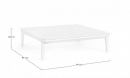    Matrix Coffee table White 99x99x33cm 