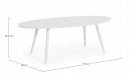  Τραπεζάκι Αλουμινίου Coffee Table Space White 119x58X40.5cm 