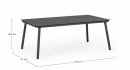  Τραπεζάκι Αλουμινίου Coffee Table Spike Charcoal 104x61x40.5cm 