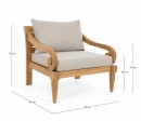   Lounge Teak "Karuba" Natural 80X80X75cm 