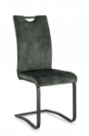  Kenneth Dark Geen Velvet Chair 