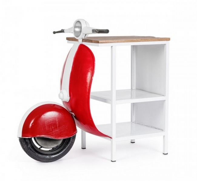  Red Vespa Console Bar    Epilegin. 