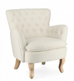 Orlins Cream Armchair    Epilegin.