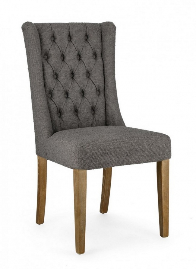  Columbia Grey Boucle` Chair    Epilegin. 