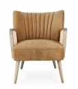  Virna Mustard Armchair 