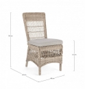   Rattan Jupiter Natural 48x63x95cm 