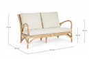   Lounge Bamboo Alicante 129x82x73cm 