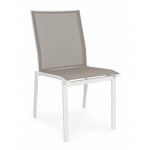  Καρέκλα Αλουμινίου & Textilene Cruise White 50X61X88,5cm 