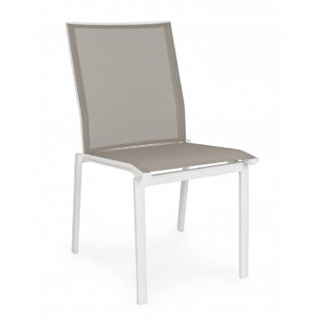  Καρέκλα Αλουμινίου & Textilene Cruise White 50X61X88,5cm από την εταιρία Epilegin. 