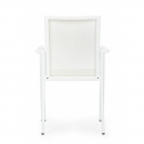    Textilene White Konnor 56X60X88cm 