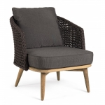   Teak & Rope Ninfa Dark 71X82X74cm 