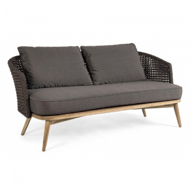   Teak & Rope Ninfa Dark 160X82X74cm    Epilegin. 