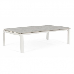 Τραπέζι Coffee table Αλουμινίου Jalisco White 120X70X33cm από την εταιρία Epilegin. Τραπέζι Coffee table Αλουμινίου Jalisco White 120X70X33cm από την εταιρία Epilegin.