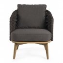   Teak & Rope Ninfa Dark 71X82X74cm 