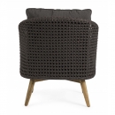   Teak & Rope Ninfa Dark 71X82X74cm 
