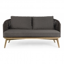   Teak & Rope Ninfa Dark 160X82X74cm 