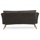   Teak & Rope Ninfa Dark 160X82X74cm 