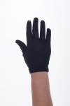  Αποκριάτικα παιδικά γάντια κοντά μαύρα 