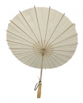  Ομπρέλα Κινέζας Λευκή 42cm 