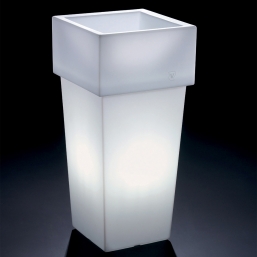  Lyxo Design Gemini Luminous Square Cache Pot 32x32x70cm    Epilegin.