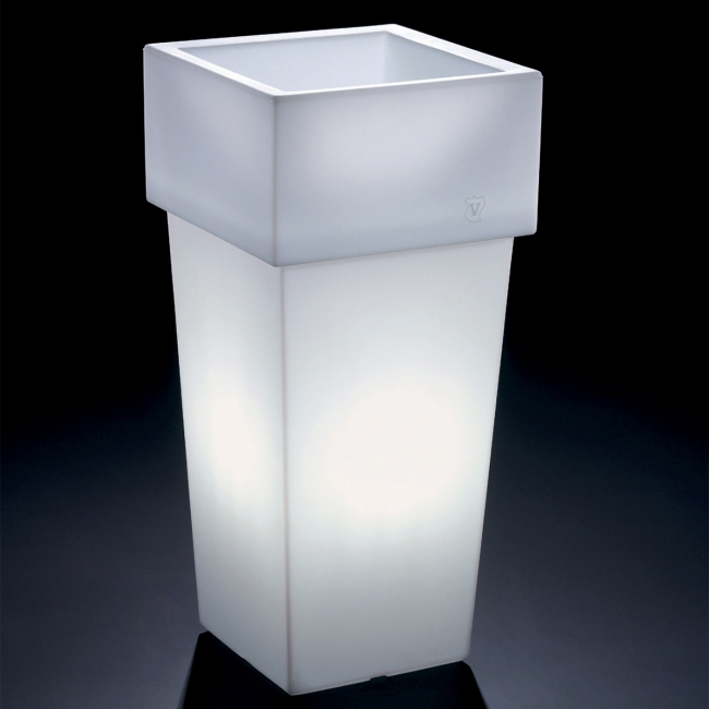   Lyxo Design "Gemini Luminous Square Cache Pot" 32x32x70cm    Epilegin. 