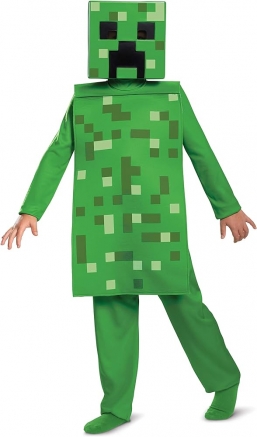 Αποκριάτικη στολή Creeper Mindcraft από την εταιρία Epilegin. Αποκριάτικη στολή Creeper Mindcraft από την εταιρία Epilegin.