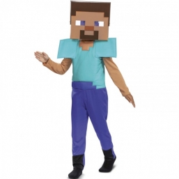 Αποκριάτικη στολή Steve Mindcraft από την εταιρία Epilegin. Αποκριάτικη στολή Steve Mindcraft από την εταιρία Epilegin.