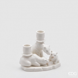 Κεραμικό διακοσμητικό κηροπήγιο Sitting Bears 12x16x14cm από την εταιρία Epilegin. Κεραμικό διακοσμητικό κηροπήγιο Sitting Bears 12x16x14cm από την εταιρία Epilegin.