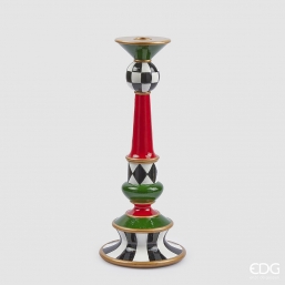 Χριστουγεννιάτικο Κηροπήγιο Σκακιέρα Φ14cm x 35cm από την εταιρία Epilegin. Χριστουγεννιάτικο Κηροπήγιο Σκακιέρα Φ14cm x 35cm από την εταιρία Epilegin.