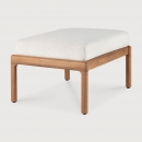  Teak Jack outdoor footstool off white 71X54X40cm 