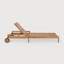  Teak Jack outdoor  lounger 216X84X34cm 