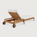  Cushion for Teak Jack outdoor lounger off white 201X65X8cm 